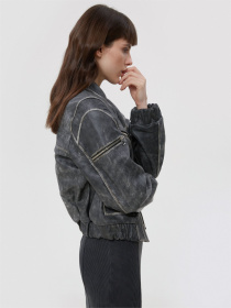 Куртка ESTRO 866-105, колір сірий модель 866-105 Куртка ESTRO 866-105, колір сірий модель 866-105 Фото