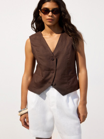 Классический жилет Estro модель 50680-7-4308 Фото