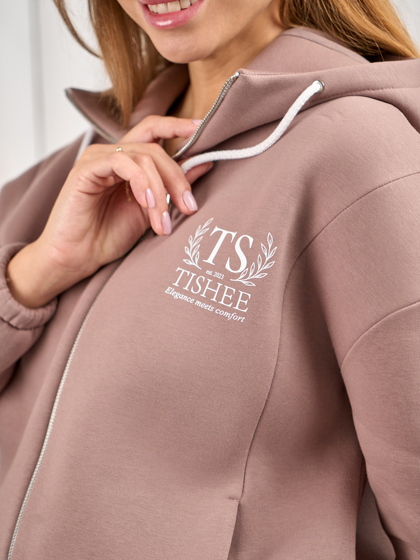 Стильний та теплий жіночий костюм Tishee модель TS-00120 Фото