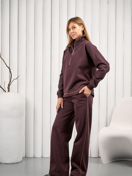 Теплий жіночий костюм Tishee модель TS-00115 Фото