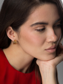 Серьги-кольца Famo модель SER-13152_02 Фото