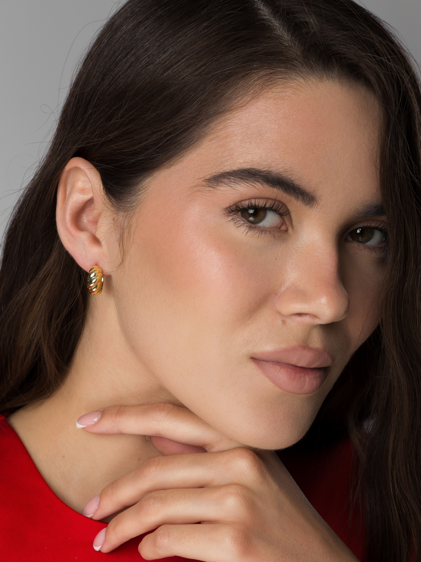 Серьги-кольца Famo модель SER-13477_01 Фото