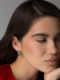 Серьги-кольца Famo модель SER-13479_02 Фото