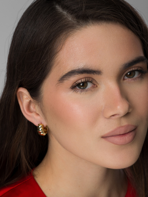 Серьги-кольца Famo модель SER-13479_01 Фото