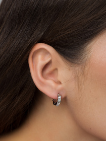 Серьги-кольца Famo модель SER-13501_01 Фото