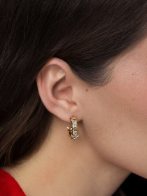 Серьги-кольца Famo модель SER-13499_01 Фото