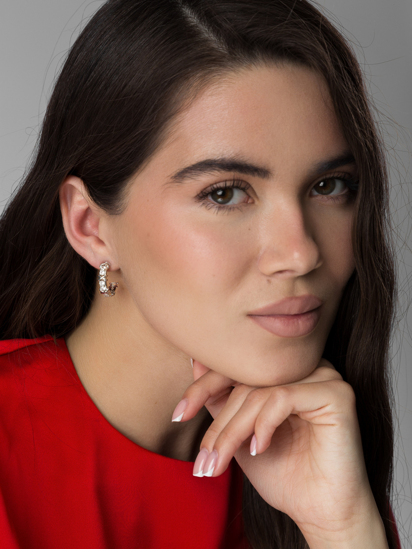 Серьги-кольца Famo модель SER-13499_02 Фото