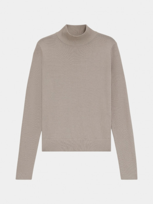 Бежевый гольф Sedenniak из шерсти мериноса модель 11429 Фото