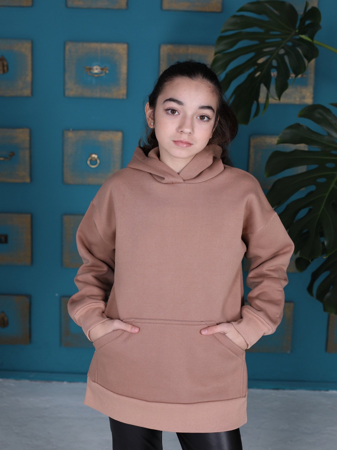 Худи ISSA Plus модель CD-479_beige Фото