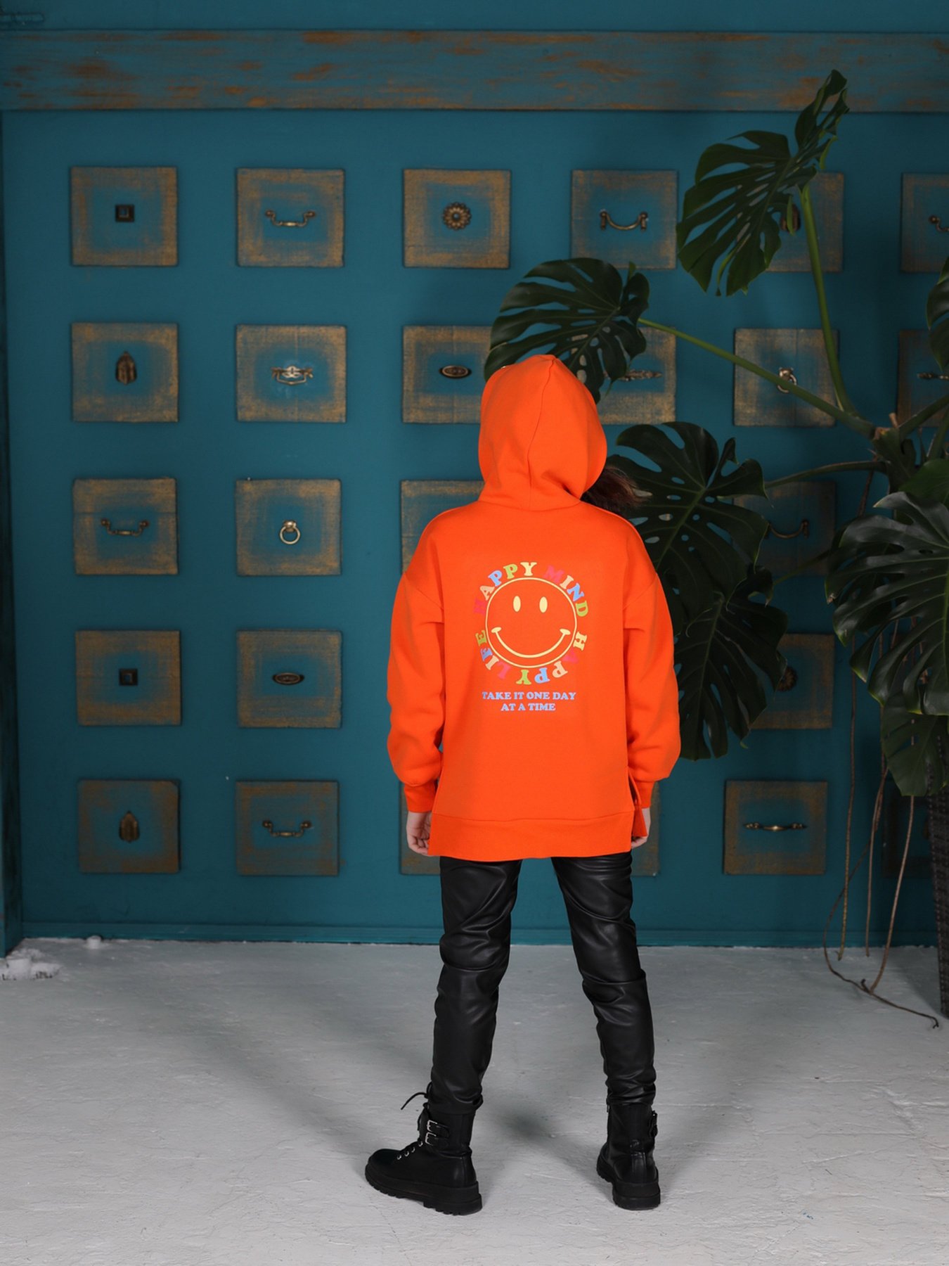 Худі ISSA Plus модель CD-479_orange Фото