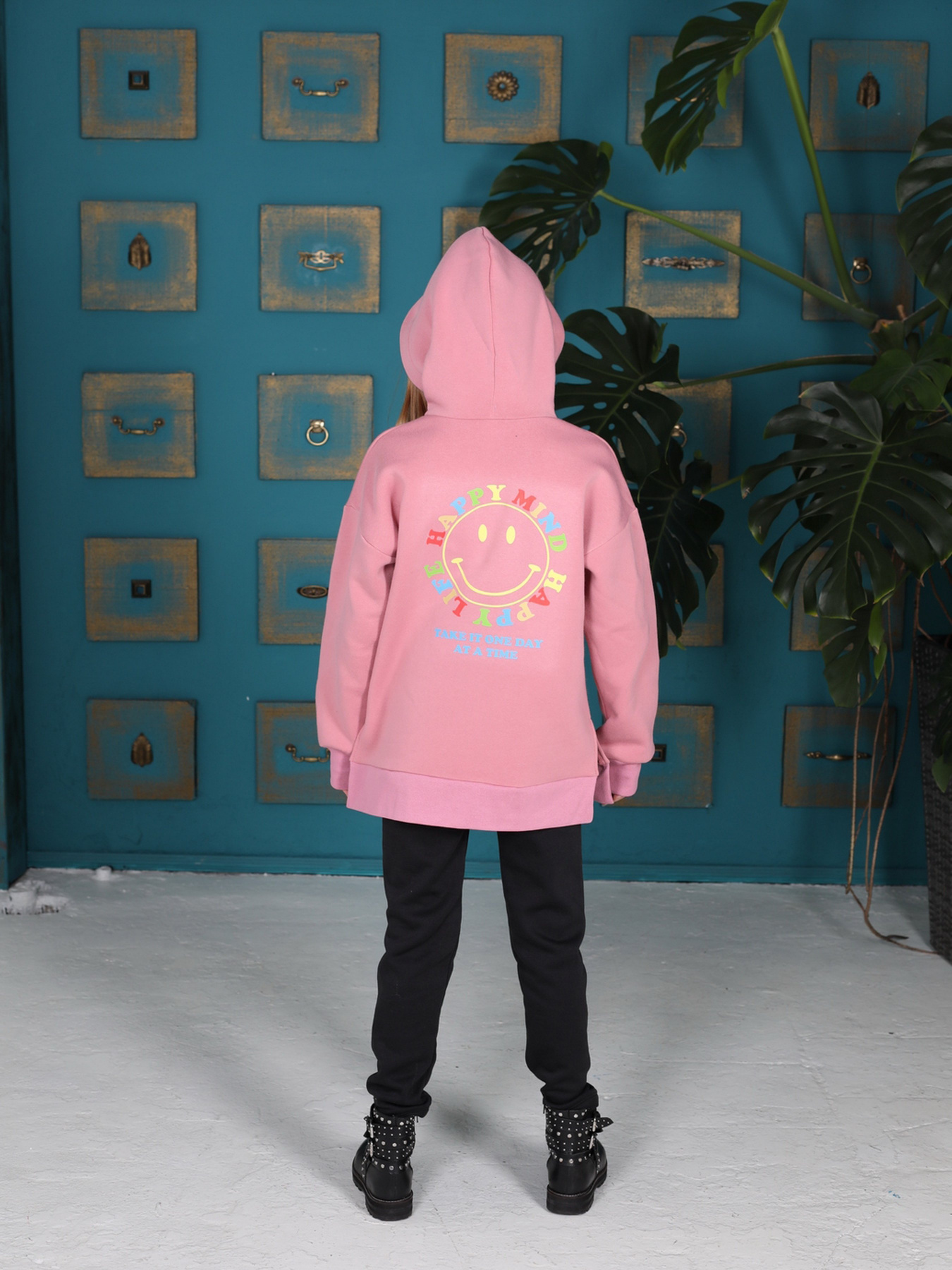 Худі ISSA Plus модель CD-479_pink Фото