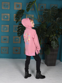 Худі ISSA Plus модель CD-479_pink Фото