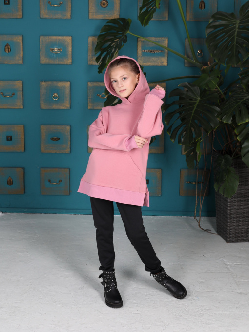 Худи ISSA Plus модель CD-479_pink Фото