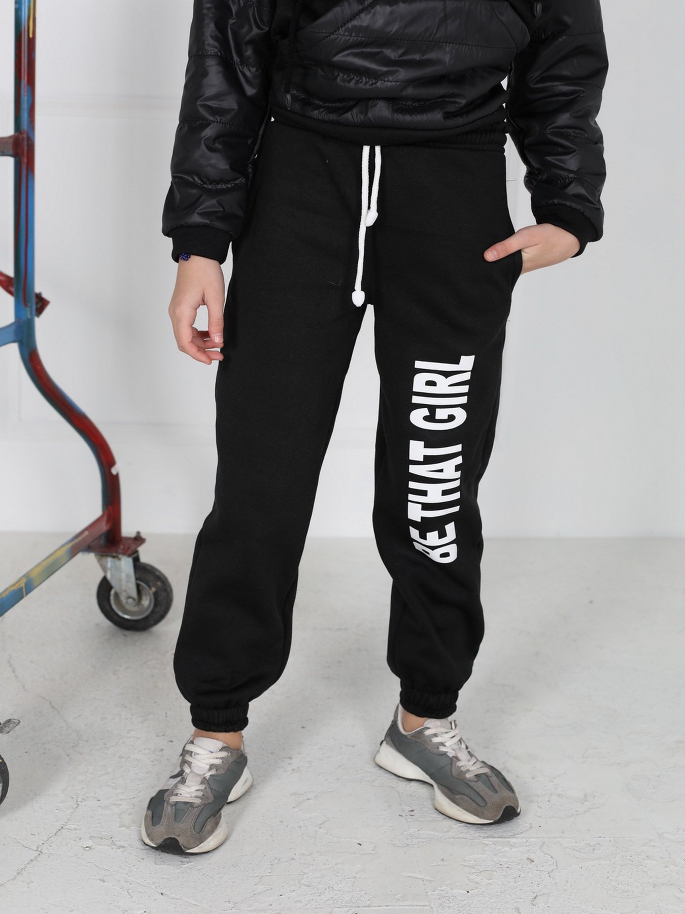 Штаны спортивные ISSA Plus модель CD-477_black Фото