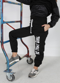 Штаны спортивные ISSA Plus модель CD-477_black Фото