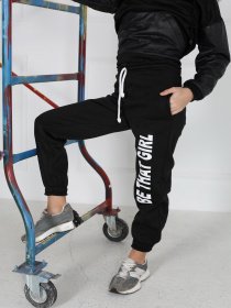 Штаны спортивные ISSA Plus модель CD-477_black Фото