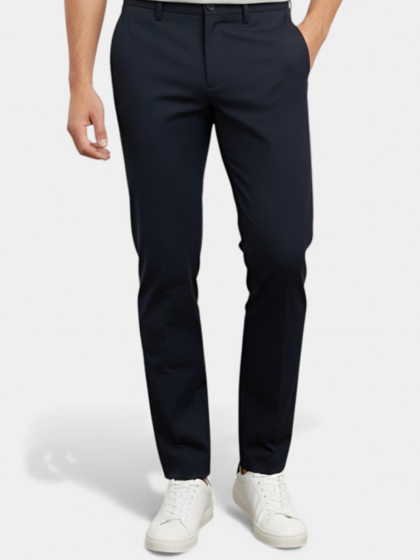 Темно-сині брюки T_Commuter-Reg з водовідштовхувальної еластичної тканини модель 11353 Темно-сині брюки T_Commuter-Reg з водовідштовхувальної еластичної тканини модель 11353 Фото