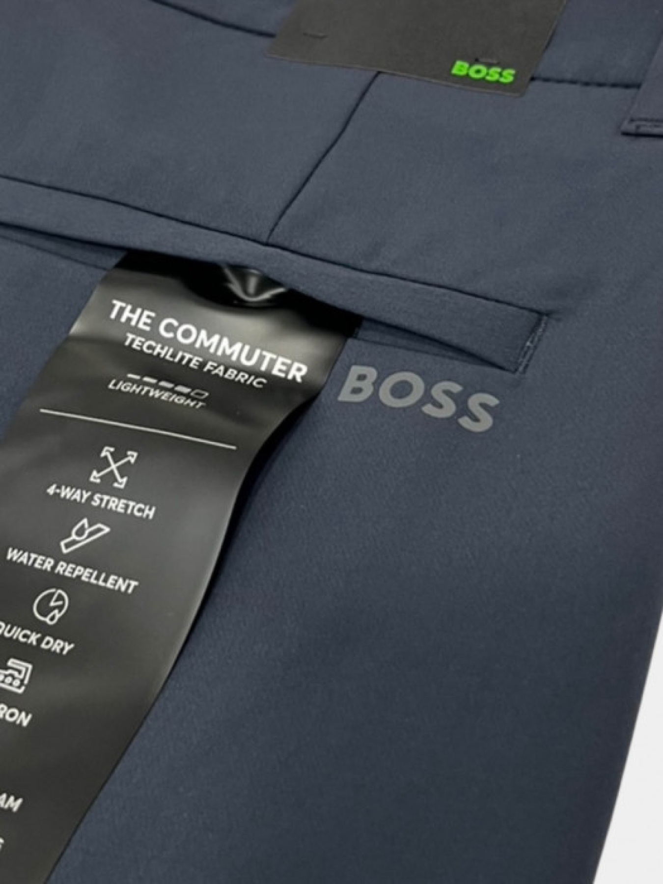 Темно-сині брюки T_Commuter-Reg з водовідштовхувальної еластичної тканини модель 11353 Темно-сині брюки T_Commuter-Reg з водовідштовхувальної еластичної тканини модель 11353 Фото