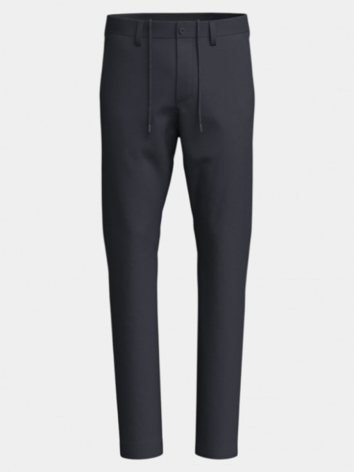 Темно-сині брюки T_Commuter-Reg з водовідштовхувальної еластичної тканини модель 11353 Фото