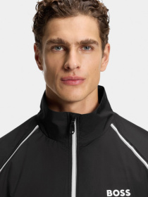 Чорний спортивний костюм LW_Match Tracksuit з водовідштовхувальним покриттям модель 11338 Чорний спортивний костюм LW_Match Tracksuit з водовідштовхувальним покриттям модель 11338 Фото