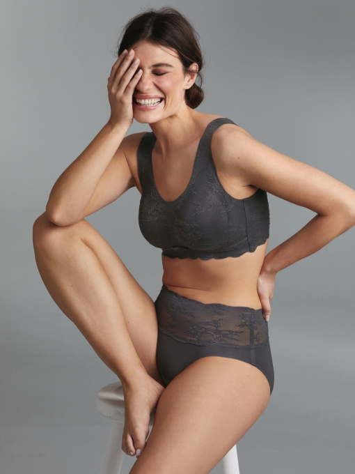 Труси мереживні Essentials модель 1304Anthracite Фото