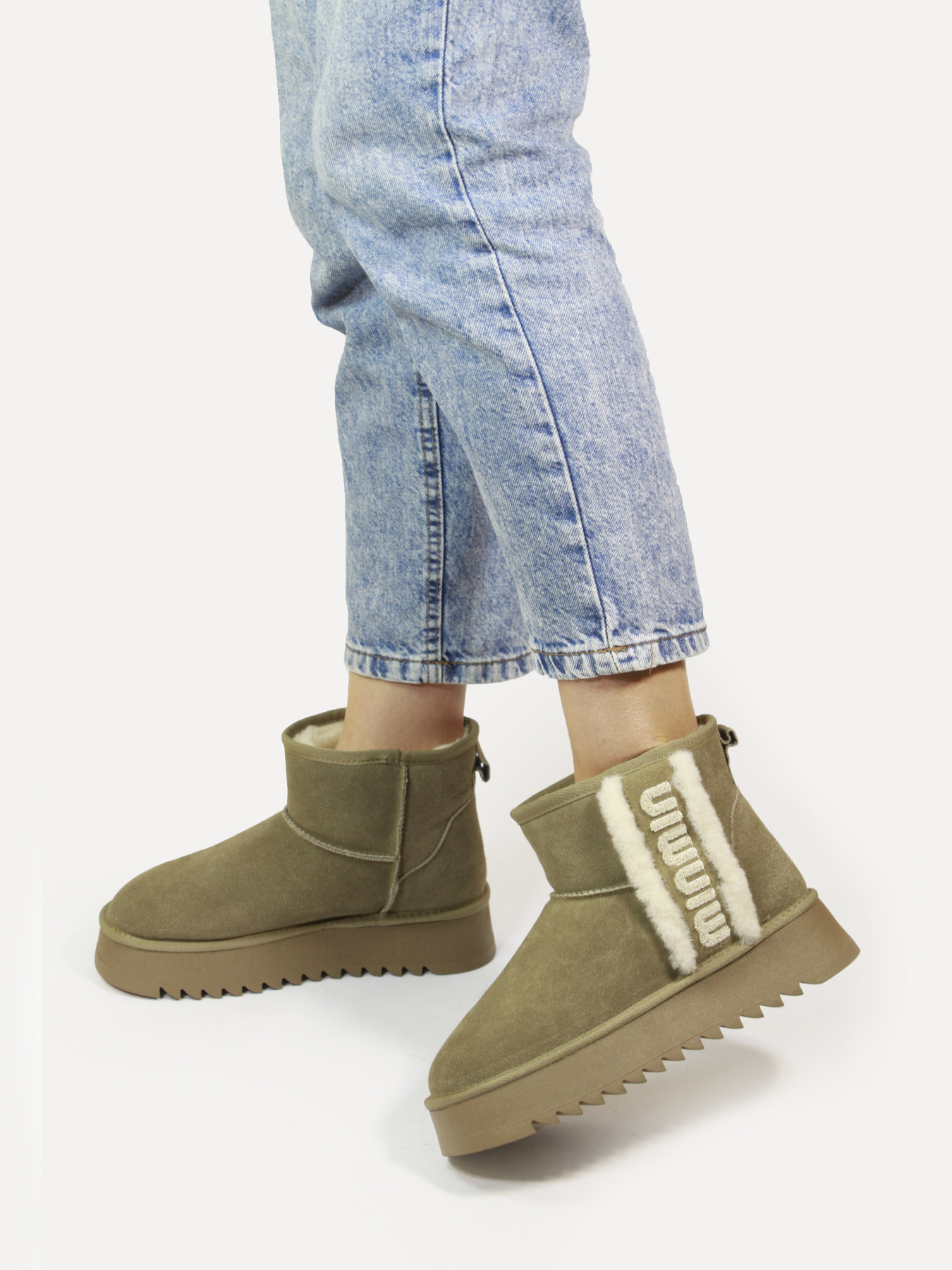 Чоботи It-girl модель K1573M-K-khaki Фото