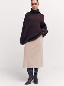 Спідниця міді Lilove модель 389 Фото