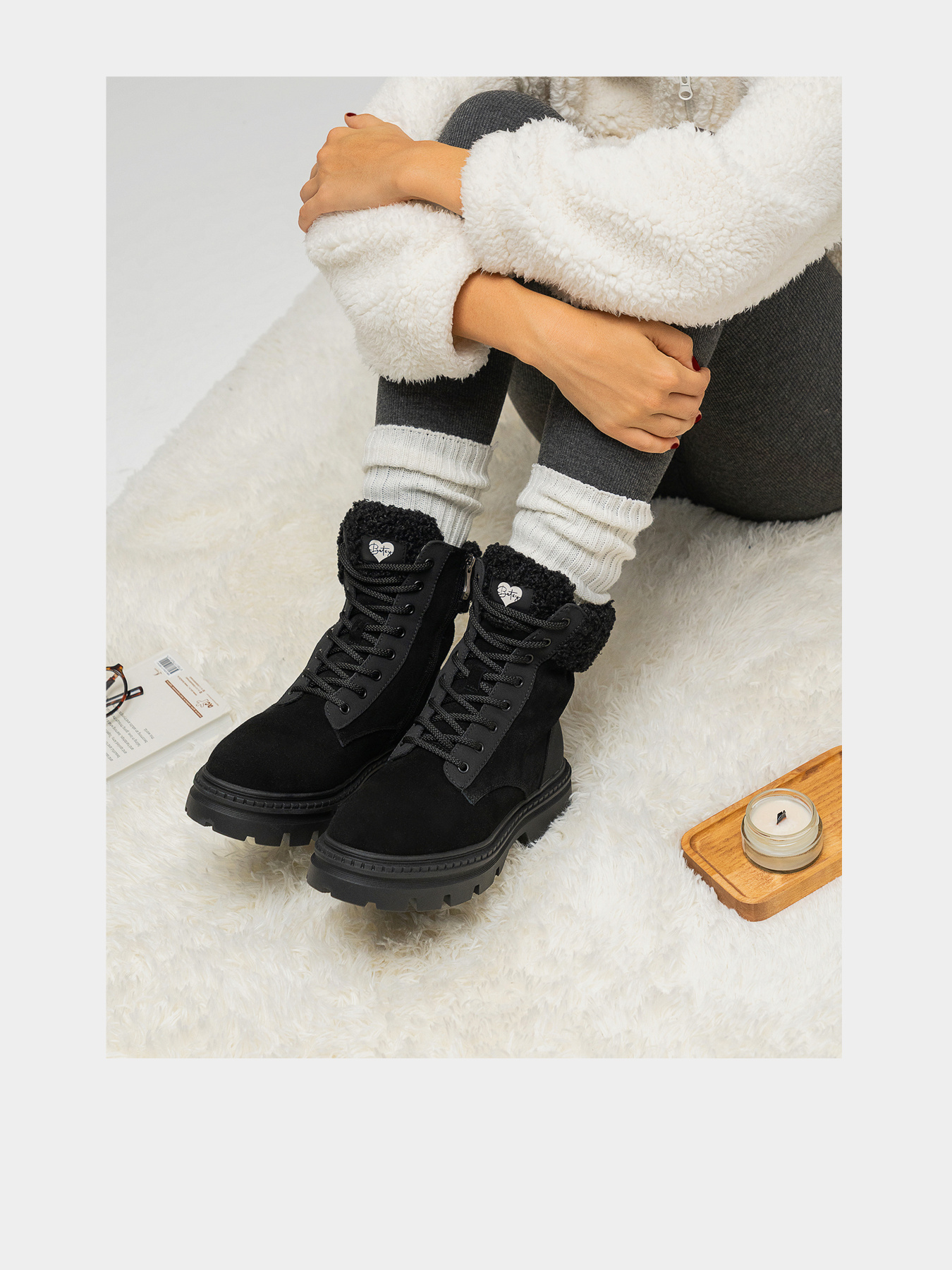 Ботинки Betsy модель Ан-858183/15-01W-black/8-ж-252 Фото