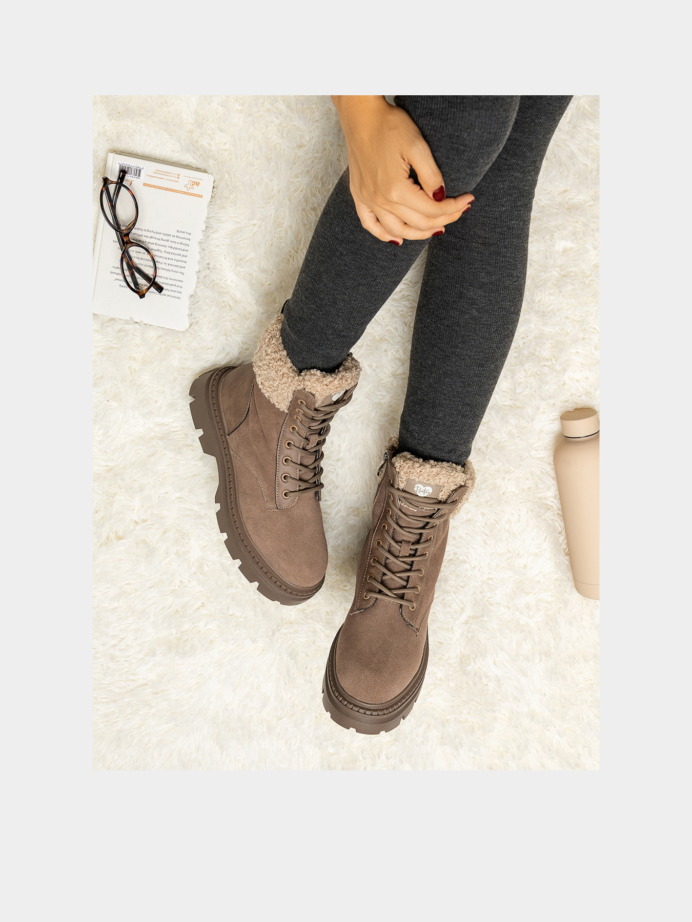 Ботинки Betsy модель Ан-858183/15-02W-beige/8-ж-252 Фото