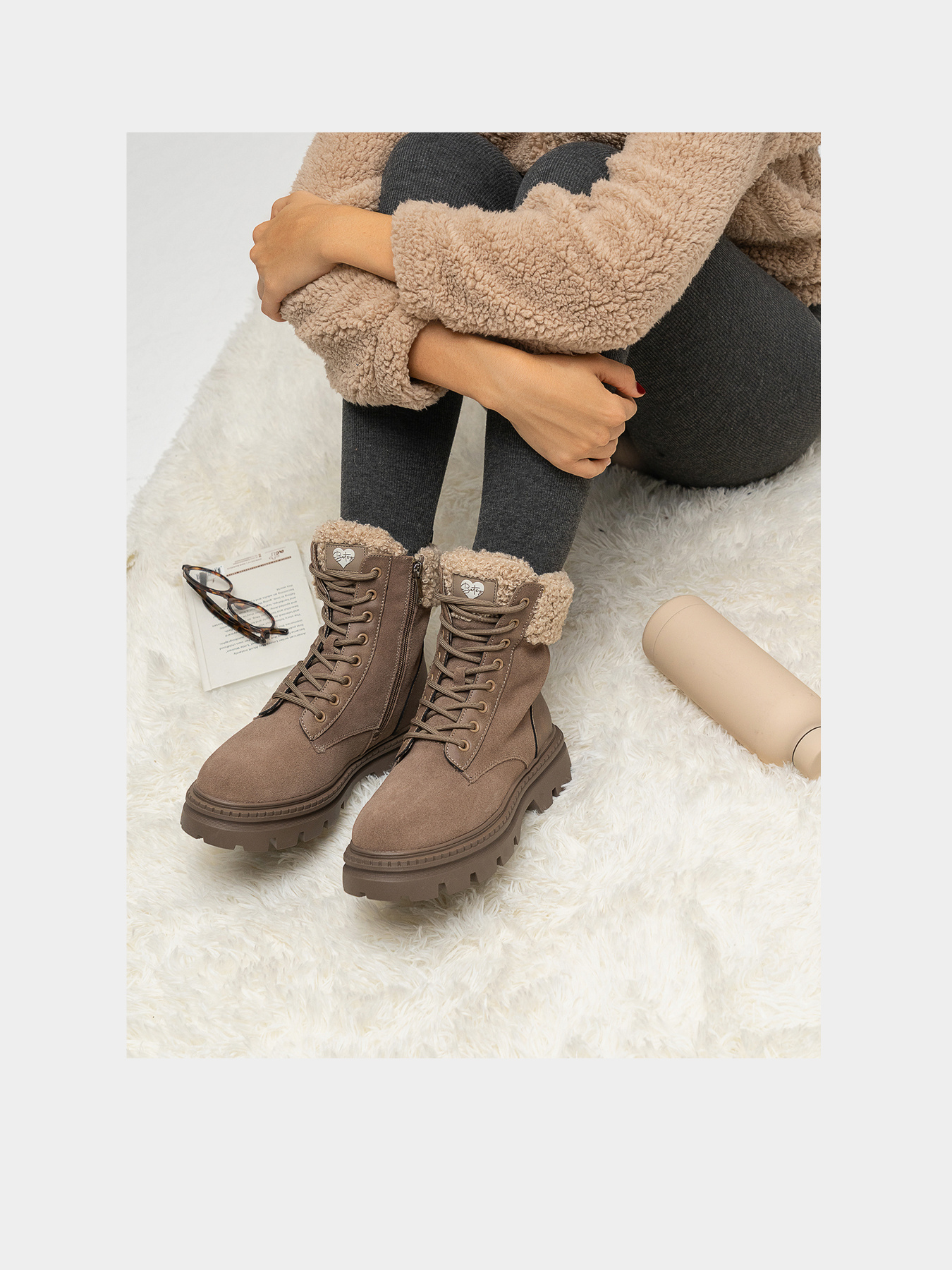 Ботинки Betsy модель Ан-858183/15-02W-beige/8-ж-252 Фото