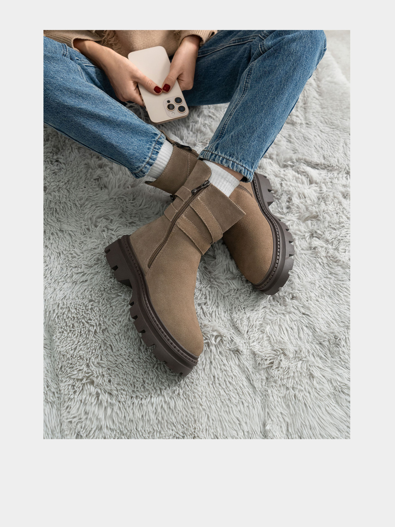 Черевики Keddo модель Ан-858559/03-03E-beige/8-ж-252 Фото