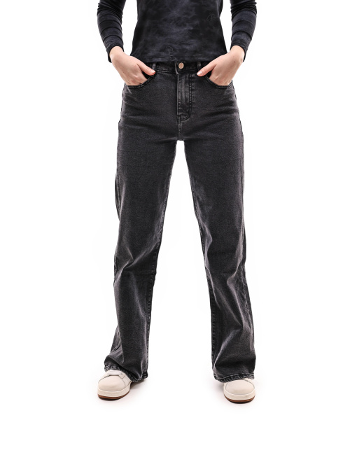 Джинсы женские Тёмно-серый RELUCKY модель 688457 Фото