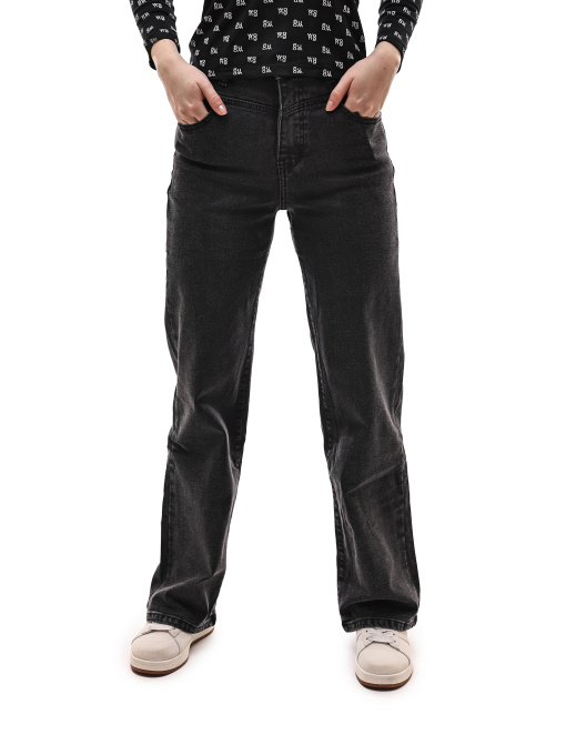 Джинсы женские Тёмно-серый RELUCKY модель 688460 Фото