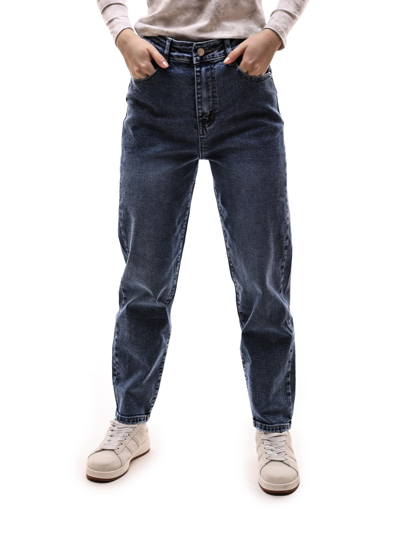 Зауженные джинсы RELUCKY модель 697794 Фото