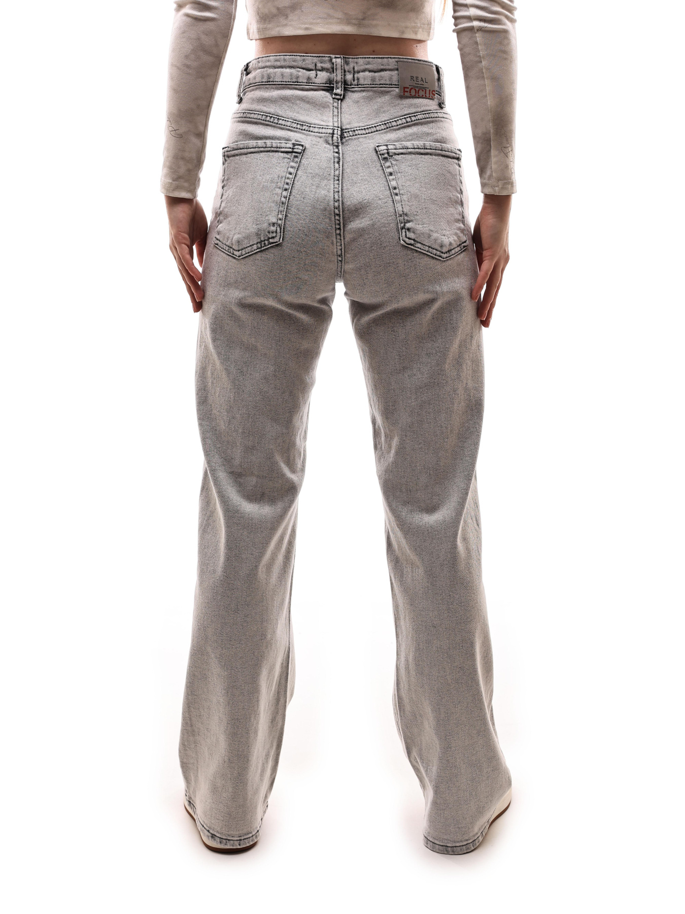 Прямые джинсы REAL FOCUS модель 706293 Фото