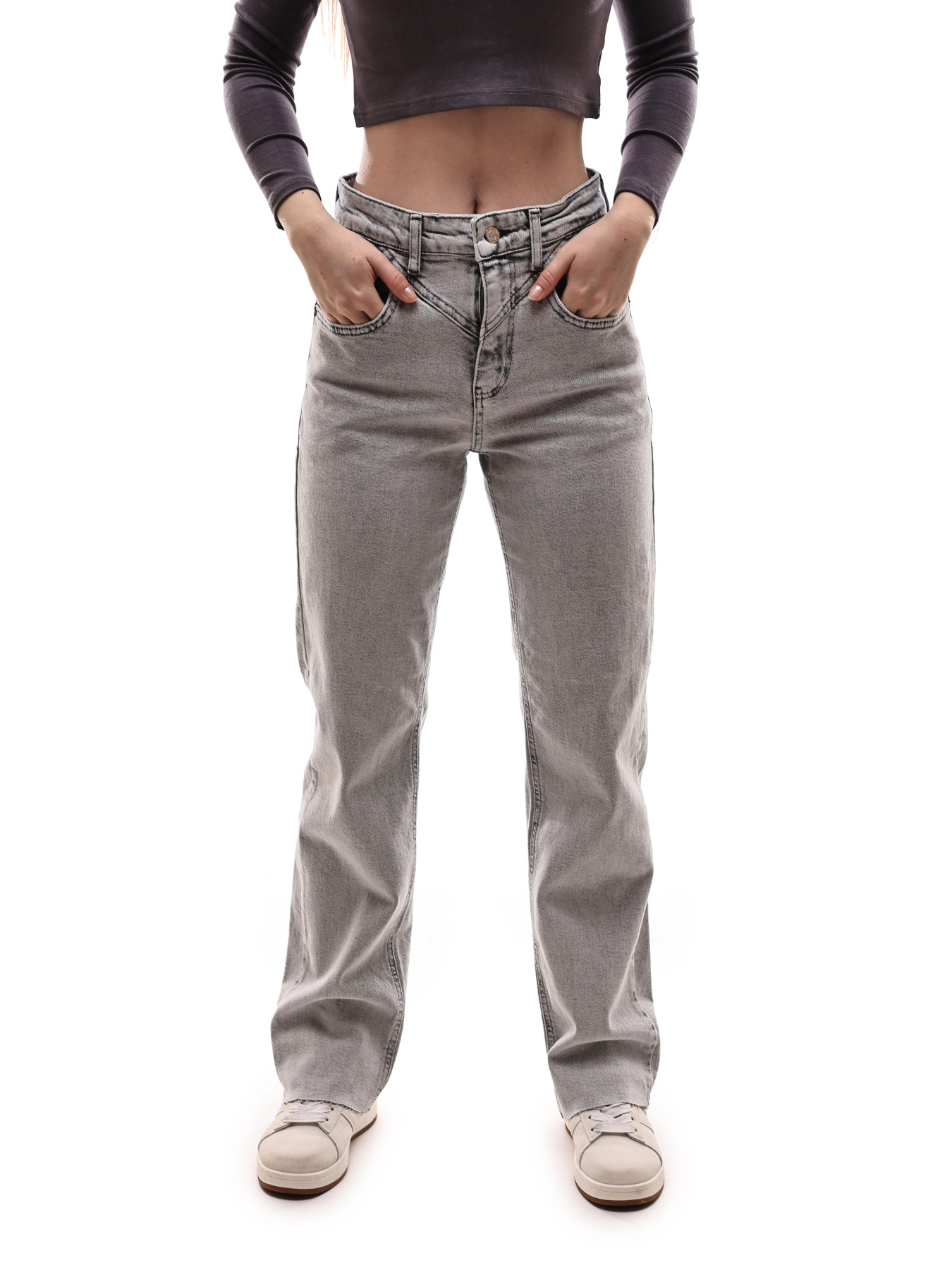 Прямі джинси REAL FOCUS модель 706300 Фото