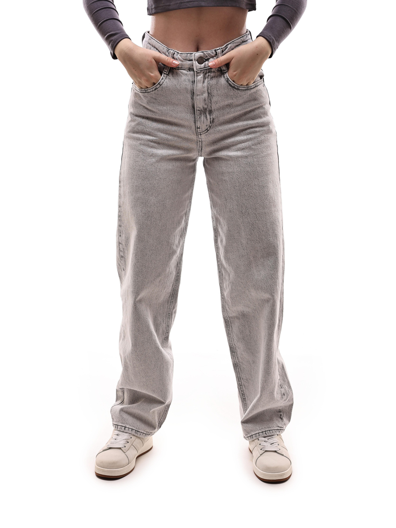 Прямі джинси REAL FOCUS модель 707223 Фото