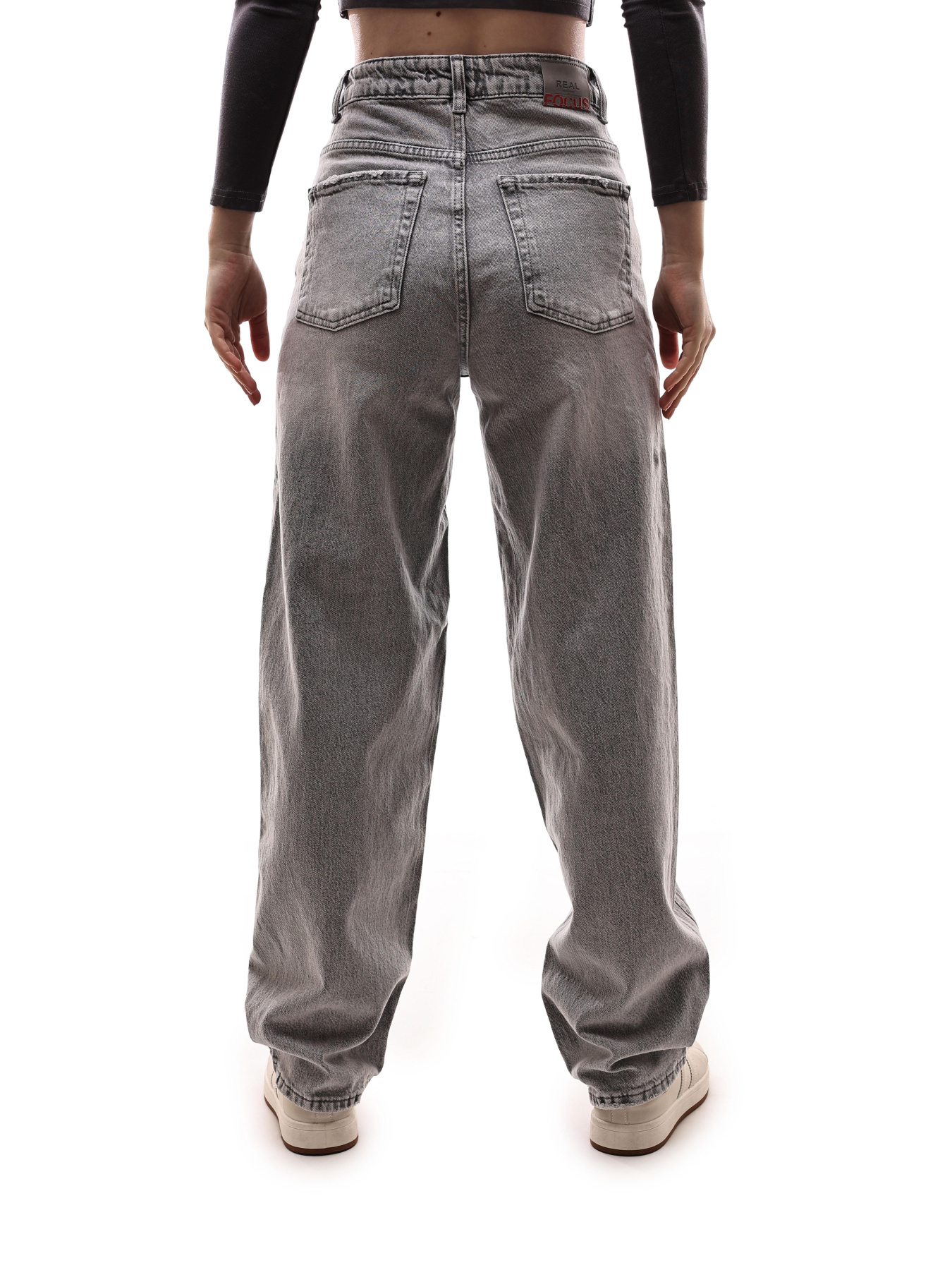 Прямі джинси REAL FOCUS модель 707224 Фото