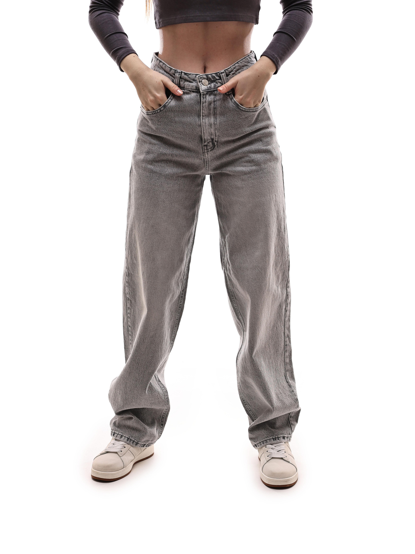 Прямі джинси REAL FOCUS модель 707224 Фото