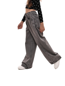 Широкі джинси LUMO модель 703571 Фото