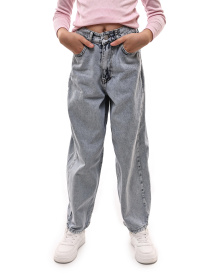 Джинси мом REAL FOCUS модель 706289 Фото