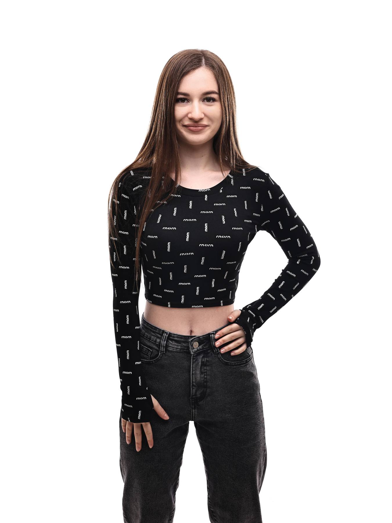 Лонгслів жіночий Чорний LUMO модель 698238 Фото