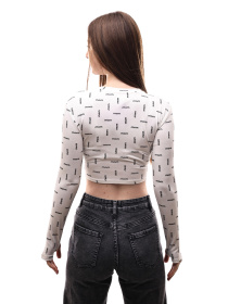 Лонгслів жіночий Молочний LUMO модель 698239 Фото