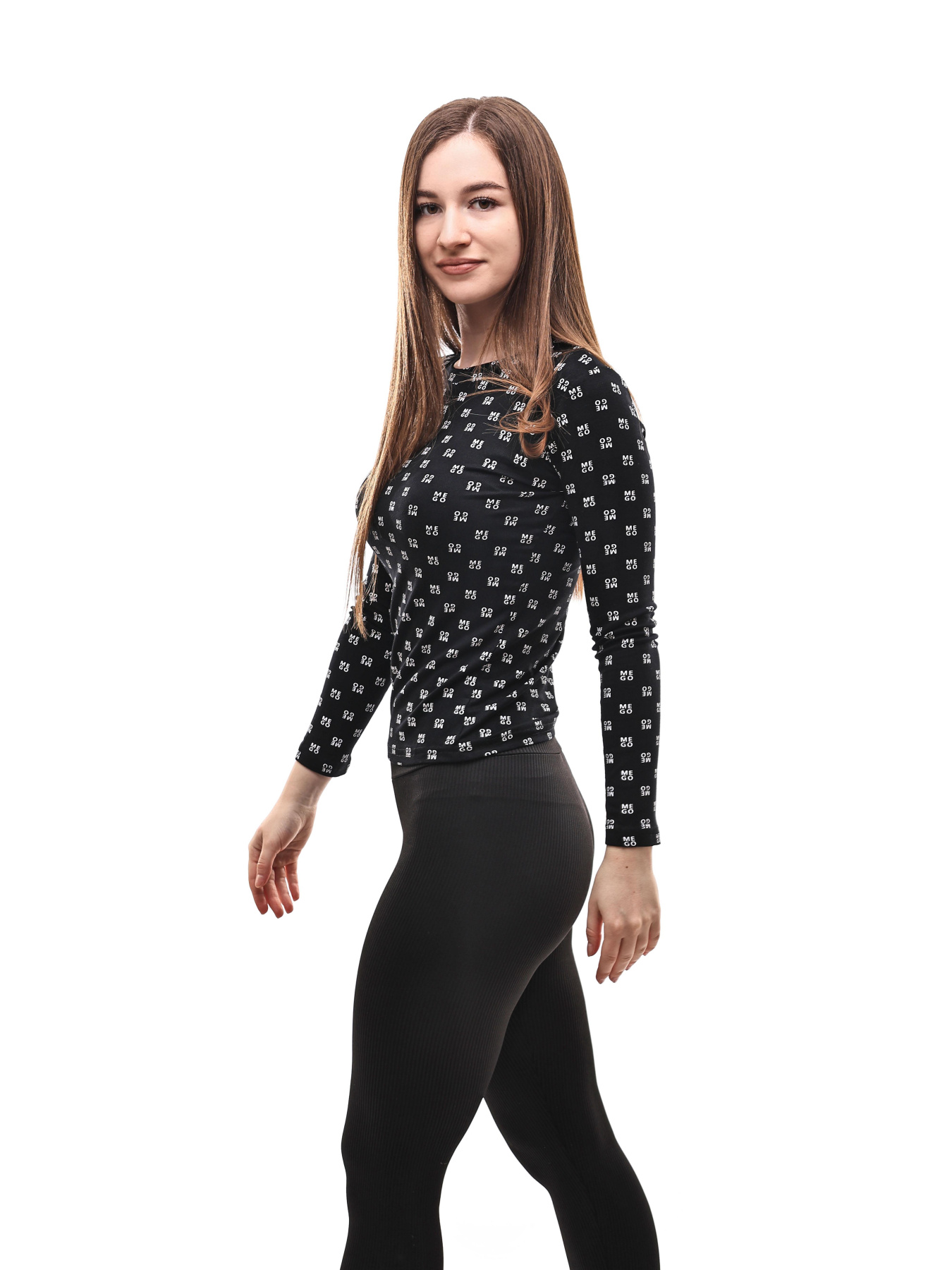 Лонгслів жіночий Чорний LUMO модель 698245 Фото