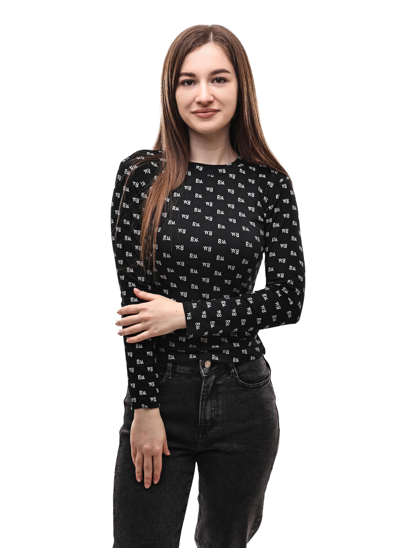 Лонгслів жіночий Чорний LUMO модель 698502 Фото