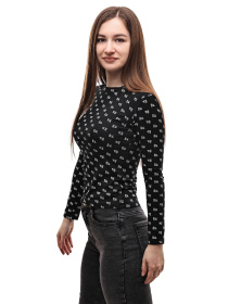 Лонгслів жіночий Чорний LUMO модель 698502 Фото