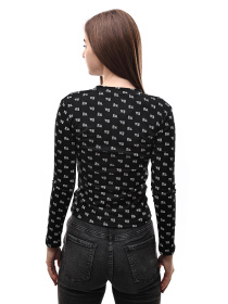 Лонгслів жіночий Чорний LUMO модель 698502 Фото