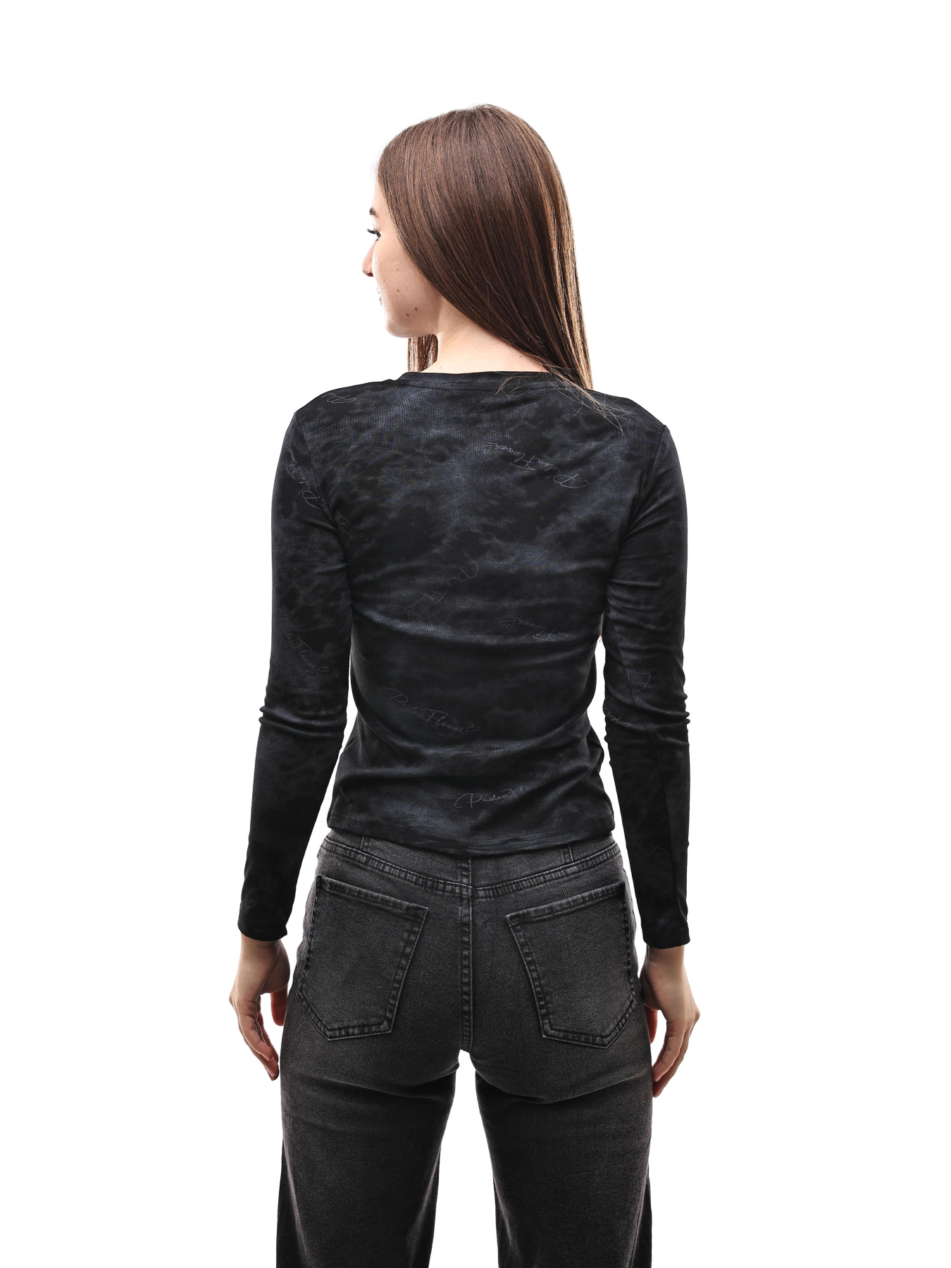 Лонгслів жіночий Чорний LUMO модель 698513 Фото