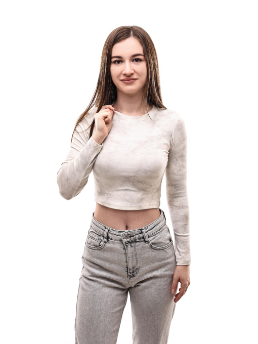 Лонгслів жіночий Молочний LUMO модель 698517 Фото