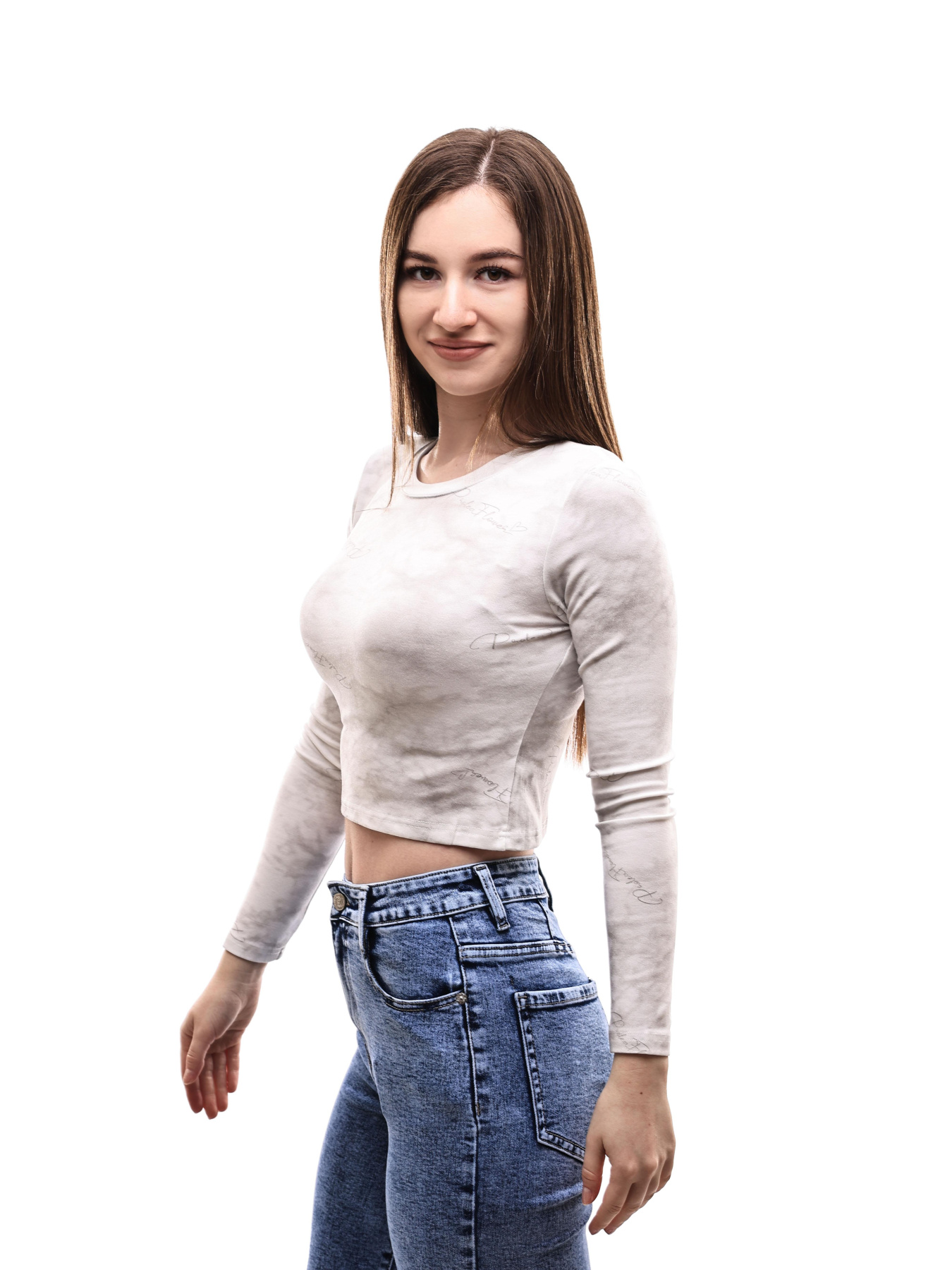 Лонгслів жіночий Білий LUMO модель 698518 Фото